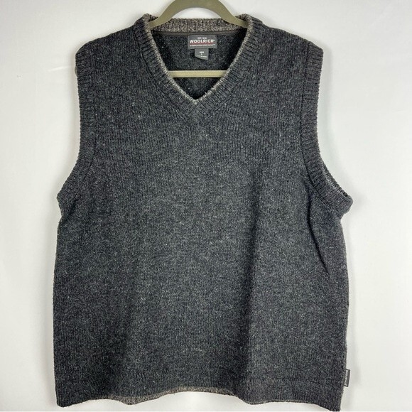 Woolrich men’s wool sweater vest - Picture 1 of 8